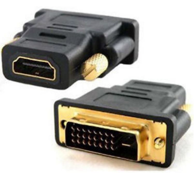 ASTROTEK DVI-D to HDMI Adapter Converter Male to Female ASTROTEK