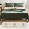 Cosy Club Sheet Set Cotton Sheets King Green Beige Deals499