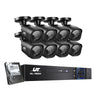 UL-tech CCTV Camera Home Security System 8CH DVR 1080P 1TB Hard Drive Outdoor Deals499