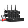 UL-tech CCTV Wireless Security Camera System 8CH Home Outdoor WIFI 6 Square Cameras Kit 1TB Deals499