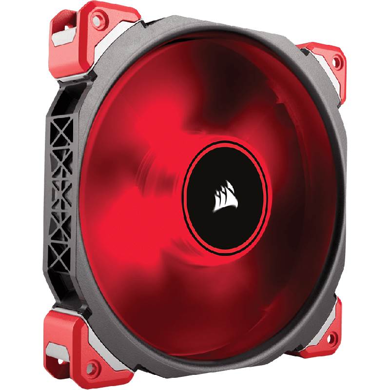 CORSAIR ML140 Pro LED, Red, 140mm Premium Magnetic Levitation Fan CORSAIR