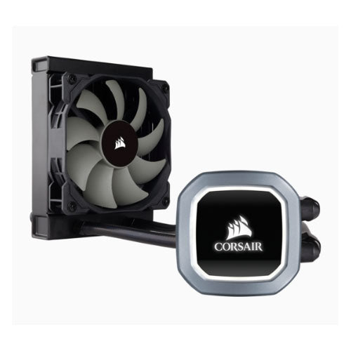 CORSAIR H60 v2 120mm Liquid CPU Cooler. LED Illuminated Pump Head, Efficient cool plate and pump. 1x12CM PWM, 1200, 115x, 1366, 2011/2066, AM2/3/4 CORSAIR