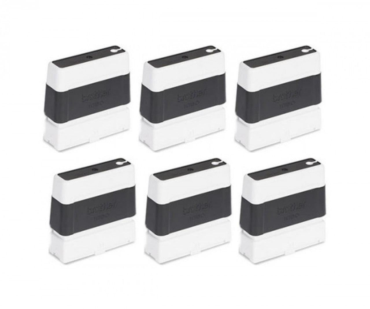 BROTHER 14X38MMBlack Stamp 1 box 6 stamps/4 parts stamp BROTHER