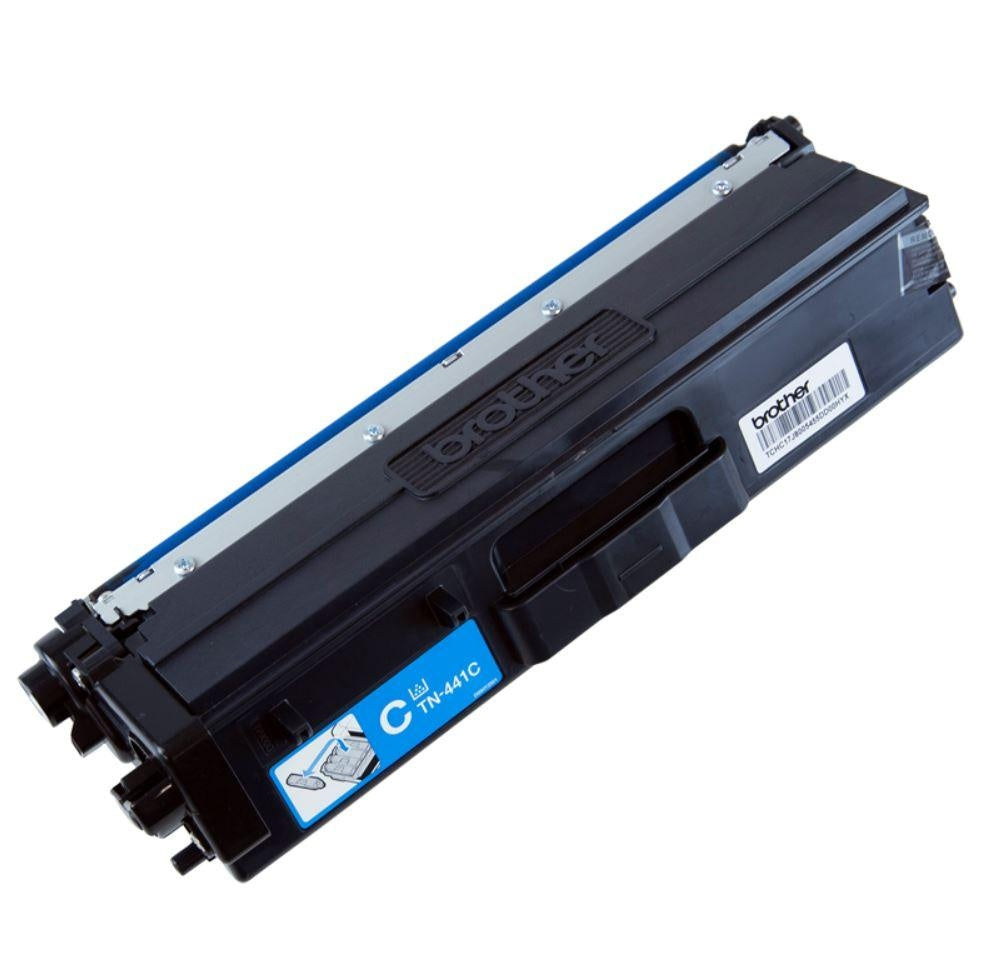 Brother TN-441C Colour Laser Toner- Cyan Standard  Cartridge- HL-L8260CDN/8360CDW MFC-L8690CDW/L8900CDW - 1,800 Pages BROTHER