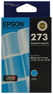 EPSON 273 Std Cap Photo Cyan For XP-600, XP-700, XP-800 EPSON