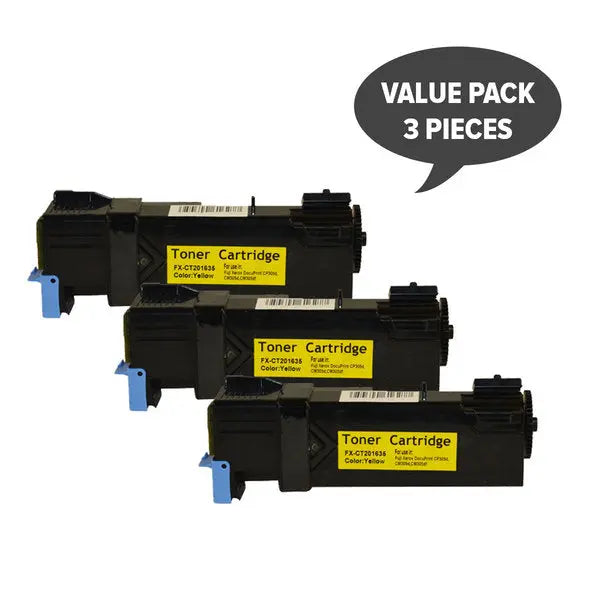 CT201635 CP305 Yellow Generic Toner Cartridge (Set of 3) XEROX