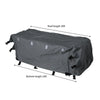 Caravan Covers Campervan 4 Layer Heavy Duty UV Waterproof Carry bag Covers M Grey Deals499