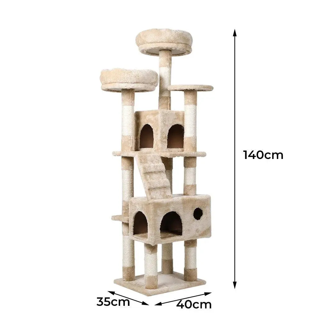 Cat Tree Tower Condo House Post Scratching Furniture Play Pet Activity Kitty Bed Deals499