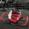 Giantz Post Hole Digger Only 66CC Petrol Motor Drill Borer Fence Auger Bits Deals499