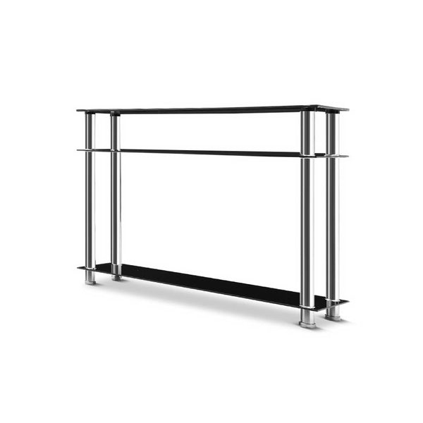 Artiss Entry Hall Console Table - Black & Silver Deals499