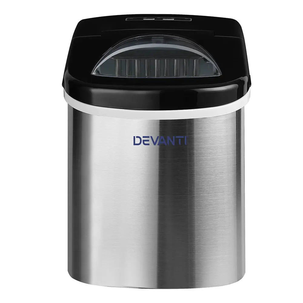 Devanti 2.4L Stainless Steel Portable Ice Cube Maker Deals499