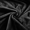 DreamZ 320GSM 220x240cm Ultra Soft Mink Blanket Warm Throw in Black Colour Deals499