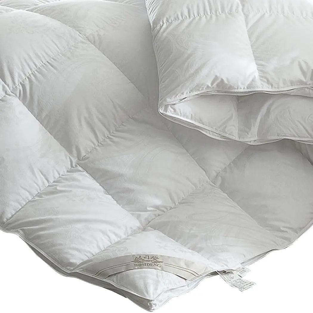 DreamZ 500GSM All Season Goose Down Feather Filling Duvet in Single Size Deals499