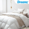 DreamZ 500GSM All Season Goose Down Feather Filling Duvet in Single Size Deals499