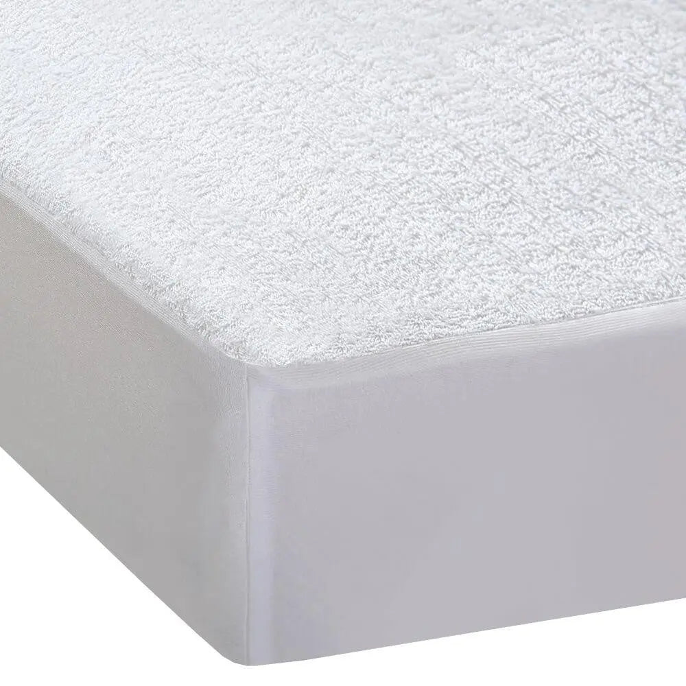 DreamZ Terry Cotton Fully Fitted Waterproof Mattress Protector in Queen Size Deals499