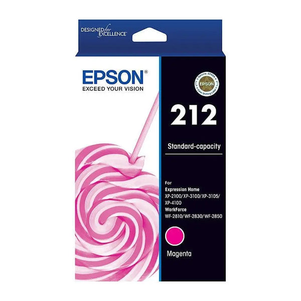 EPSON 212 Magenta Ink Cartridge EPSON