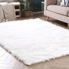 Floor Rugs Sheepskin Shaggy Rug Area Carpet Bedroom Living Room Mat 160X230 White Deals499