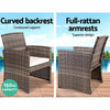 Gardeon Garden Furniture Outdoor Lounge Setting Wicker Sofa Set Storage Cover Mixed Grey Deals499