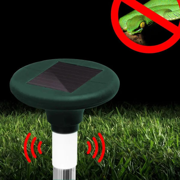 Gardeon Snake Repeller Set of 12 Solar LED Pulse Plus Ultrasonic Pest Rodent Repellent Deals499