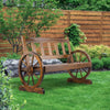 Gardeon Wooden Wagon Wheel Chair Deals499