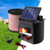 Giantz 5km Solar Electric Fence Energiser Charger with 400M Tape and 25pcs Insulators Deals499