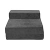 Giselle Bedding Folding Foam Portable Mattress Grey Giselle