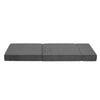 Giselle Bedding Folding Foam Portable Mattress Grey Giselle