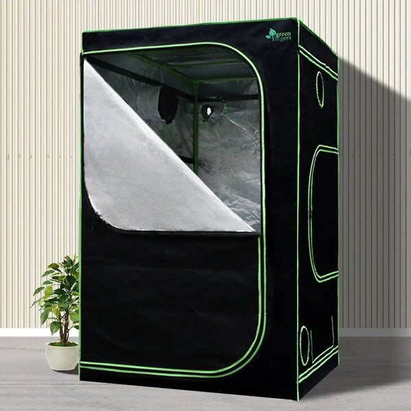 Greenfingers Grow Tent 1000W LED Grow Light 120X120X200cm Mylar 6" Ventilation Deals499