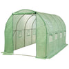 Greenhouse Plastic Cover Film Walk in Outdoor Garden Green House Tunnel 6X3X2M Deals499