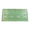 Greenhouse Plastic Cover Film Walk in Outdoor Garden Green House Tunnel 6X3X2M Deals499