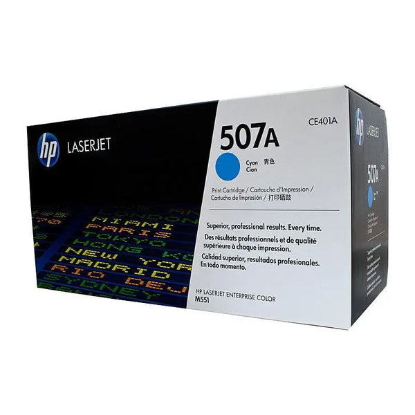 HP #507A Cyan Toner CE401A HP