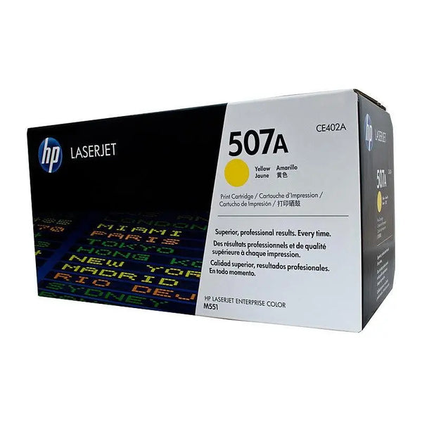 HP #507A Yellow Toner CE402A HP