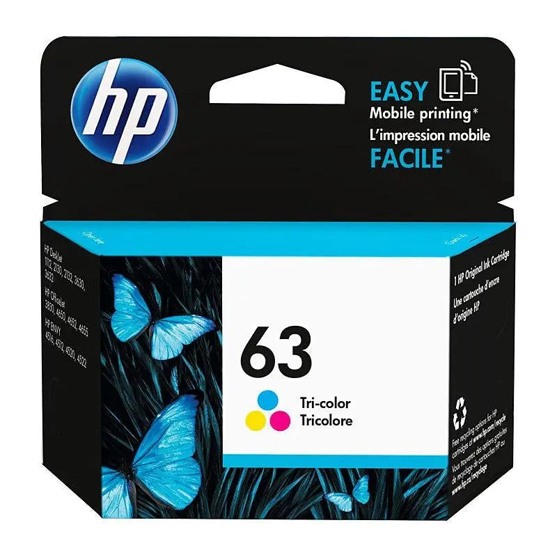 HP #63 Tri Colour Ink F6U61AA HP