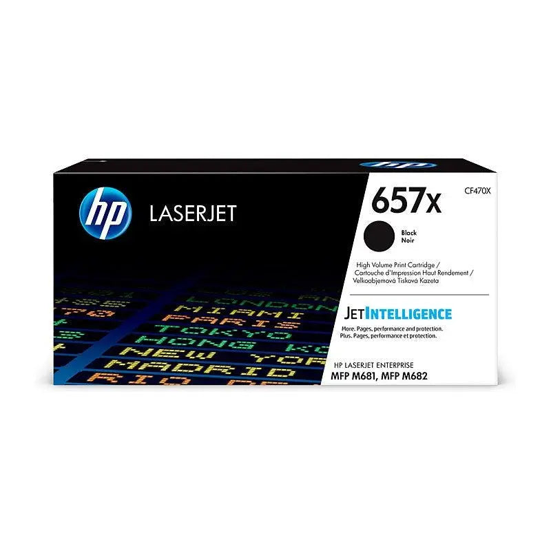 HP #657X Black Toner CF470X HP