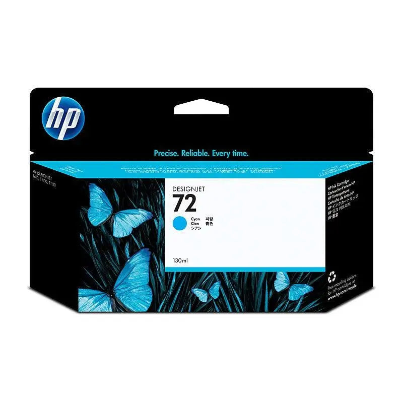 HP #72 130ml Cyan Ink C9371A HP