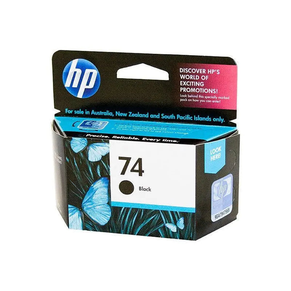 HP #74 Black Ink Cartridge CB335WA HP