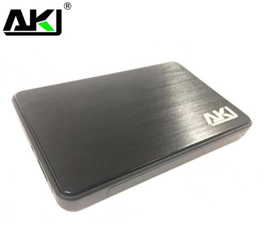 AKY USB 3.0,  2.5' External HDD Enclosure, Slim, Tool Free Design,  SATA, Black AKY