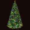 Jingle Jollys Christmas Tree 2.1M Green With 1134 LED Lights Multi Colour Deals499