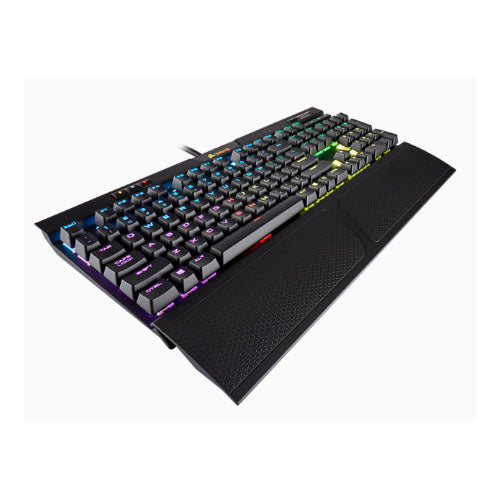 CORSAIR K70 MK.2 RGB Gamingâ„¢ Cherry MX Silent, USB Pass-Through Port, Backlit RGB LED, Mechanical Keyboard CORSAIR