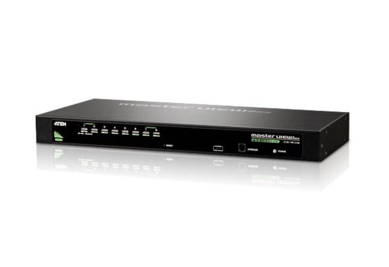 ATEN 8 Port Rackmount USB-PS/2 VGA KVM Switch with OSD ATEN