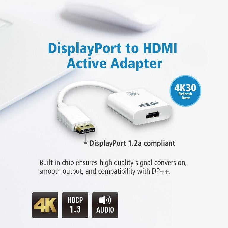 ATEN VanCryst DP(M) to HDMI(F) Active 4K2K Adapter ATEN