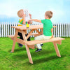 Keezi Kids Wooden Picnic Bench Set Deals499