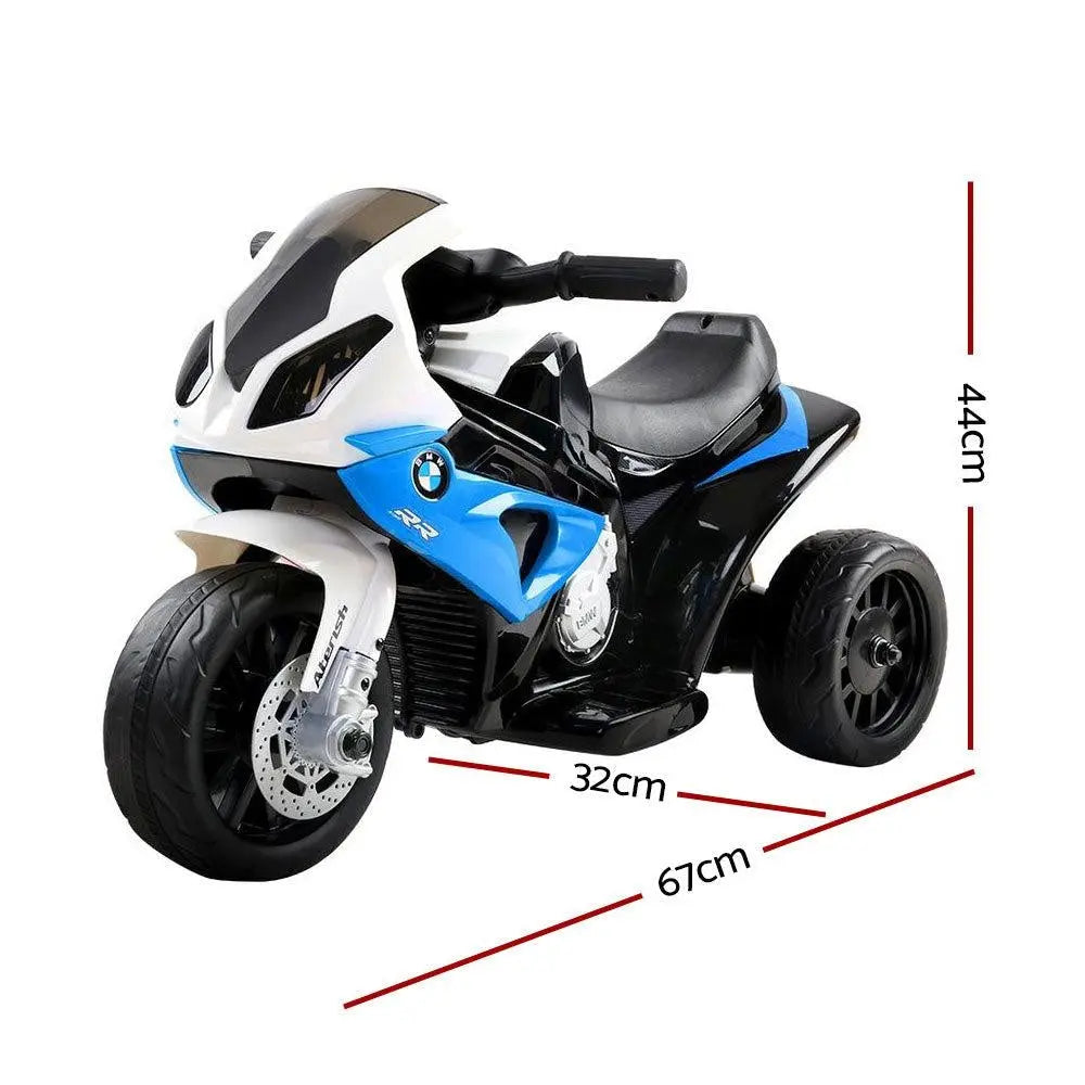 Kids Ride On Motorbike BMW Licensed S1000RR Motorcycle Car Blue Deals499