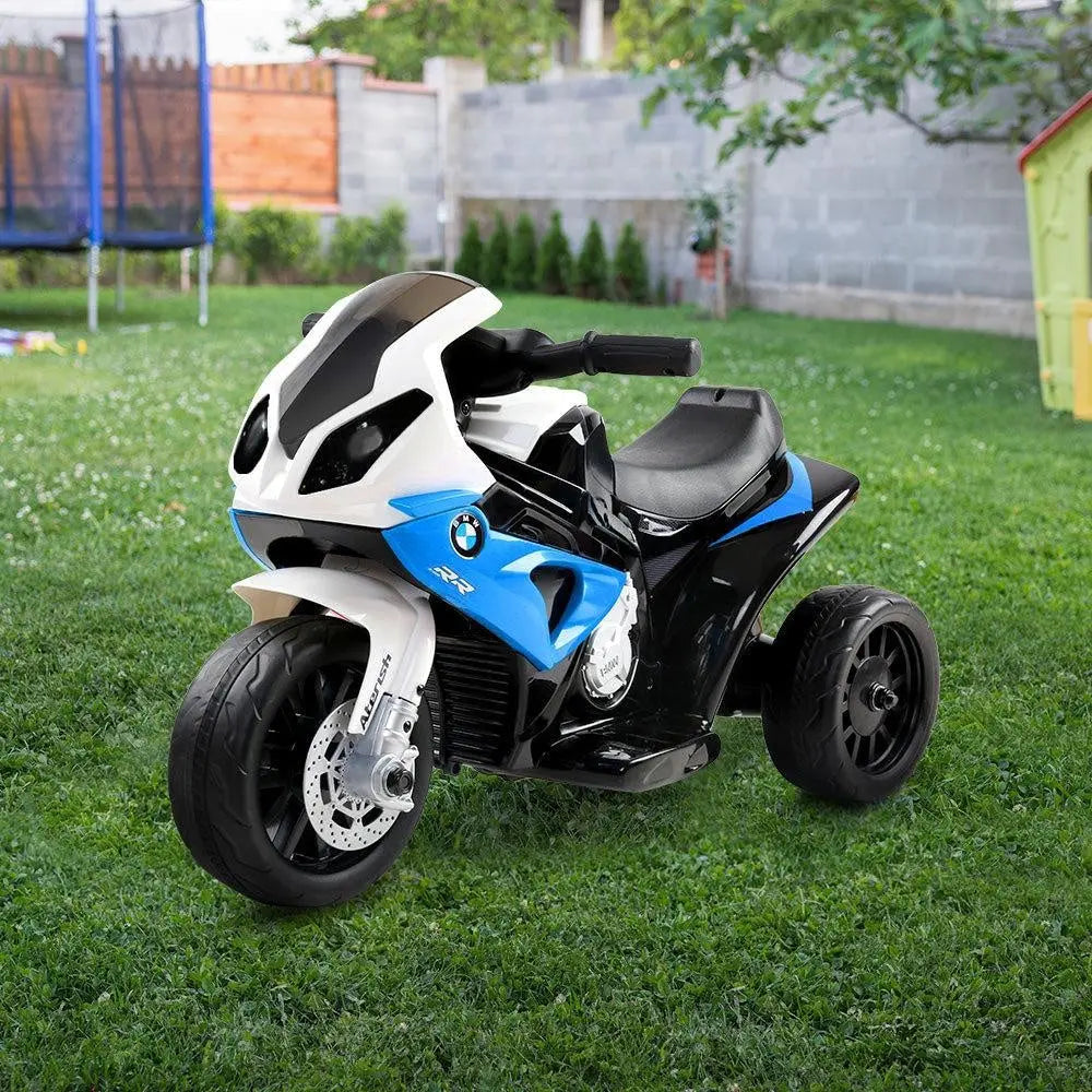 Kids Ride On Motorbike BMW Licensed S1000RR Motorcycle Car Blue Deals499