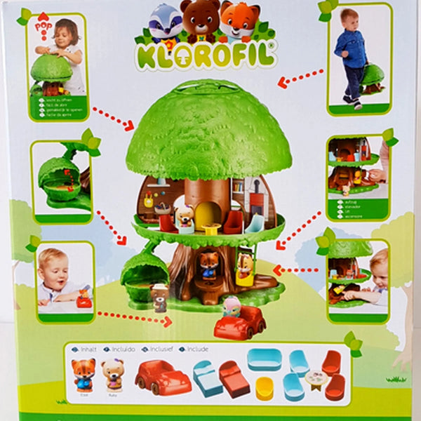 Klorofil Magie Tree House Playset with Figures & Furniture Deals499