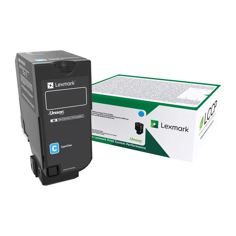 LEXMARK 74C6HC0 HY Cyan Toner LEXMARK