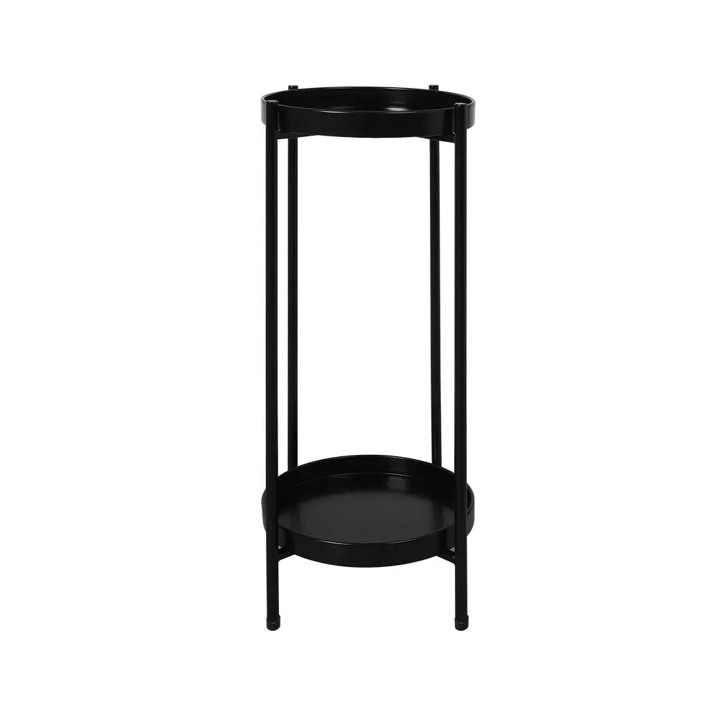 Levede 2 Tier Plant Stand Outdoor Indoor Metal Flower Pot Rack Garden Shelf Deals499