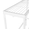 Levede 3 Tier Rectangle Metal Plant Stand Flower Pot Planter Corner Shelf White Deals499