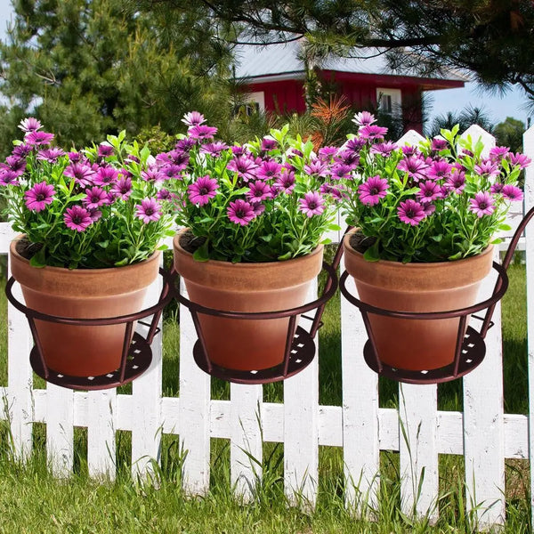 Levede 3x Plant Stand flower Holder Hanging Pot Basket Plant Garden Wall Storage Deals499