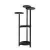 Levede Plant Stand Outdoor Indoor Flower Pots Rack Garden Shelf Black 100CM Deals499